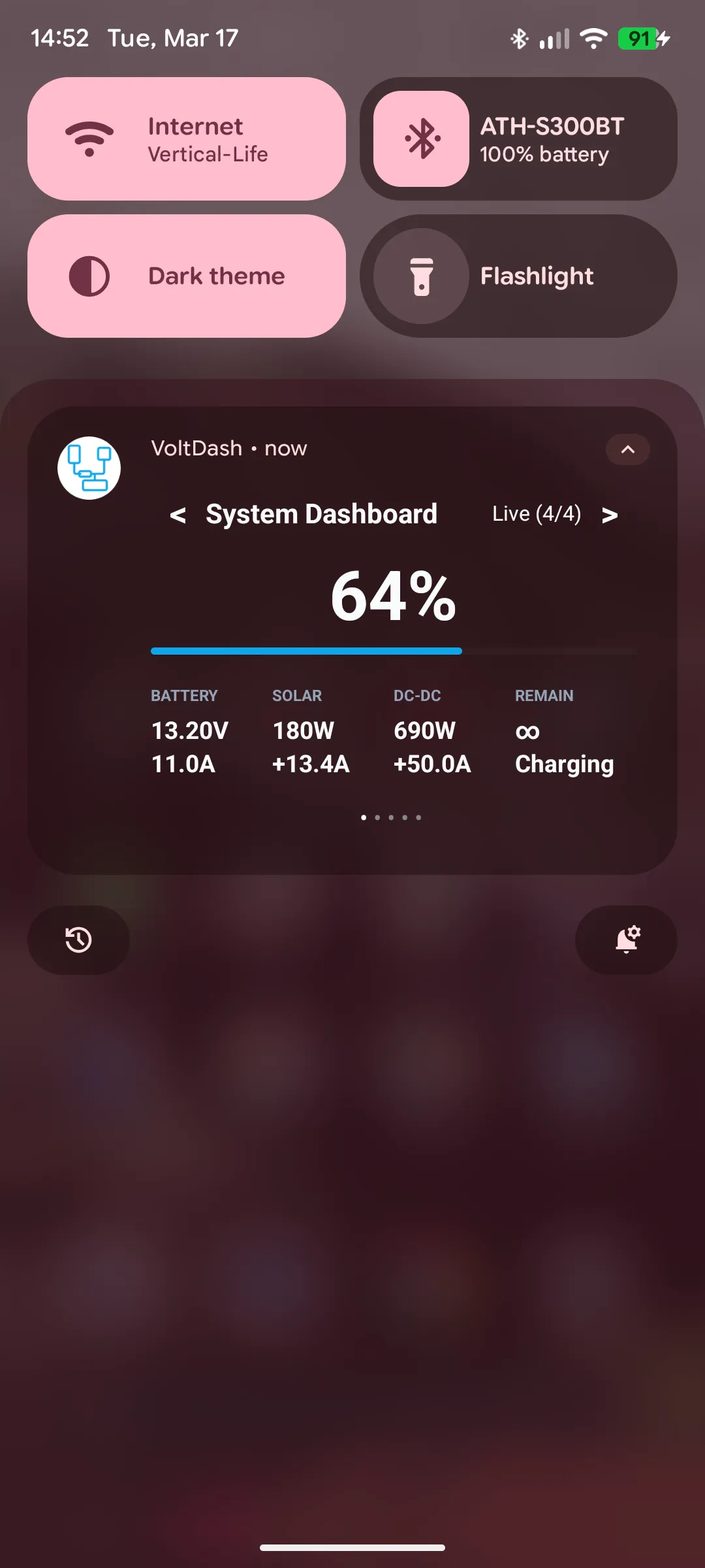 VoltDash Notifications